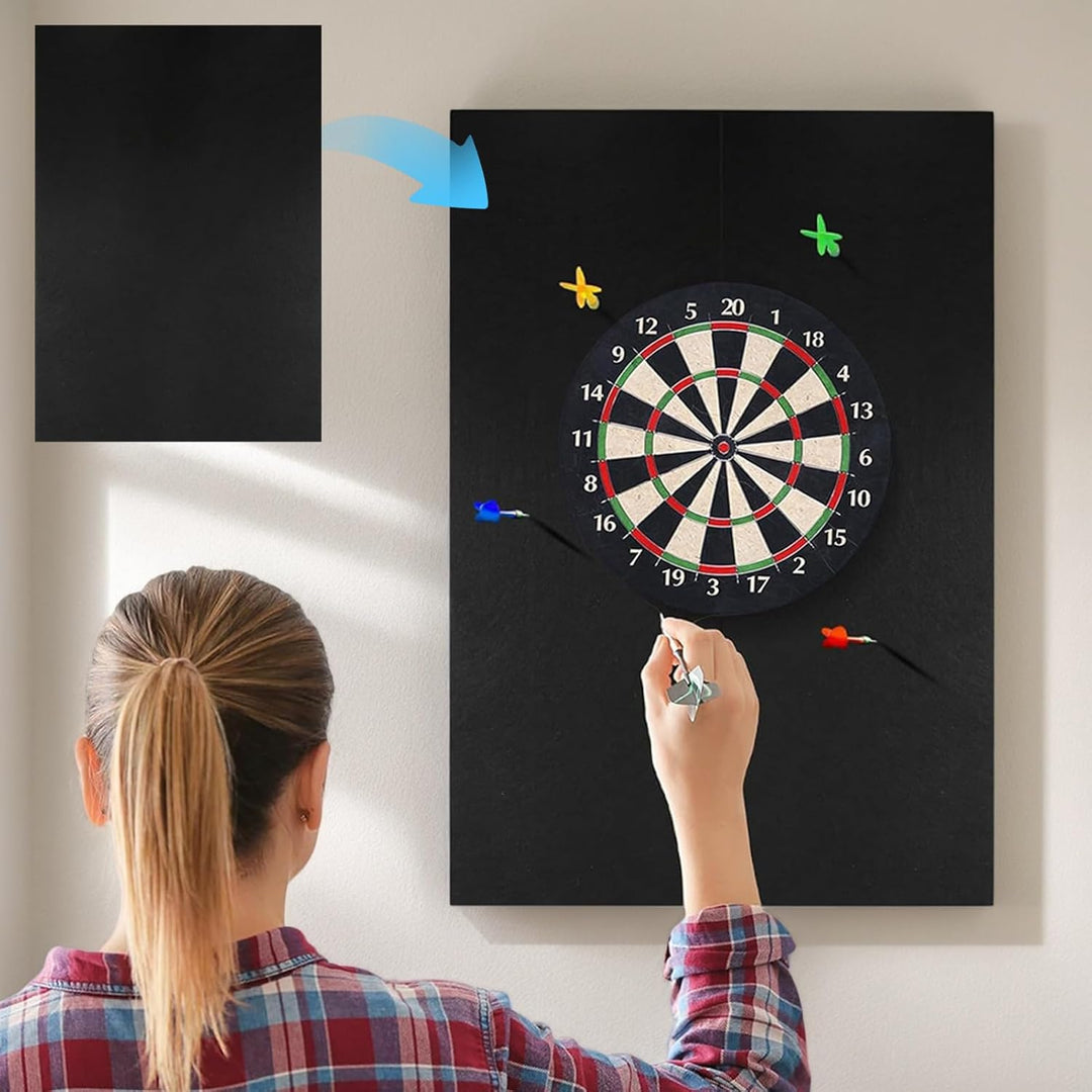 Dart Rückwand Schallschutz 60 X 60 cm Dartboard Wandschutz Filz Dartboard Rückwandschutz Abnehmbarer