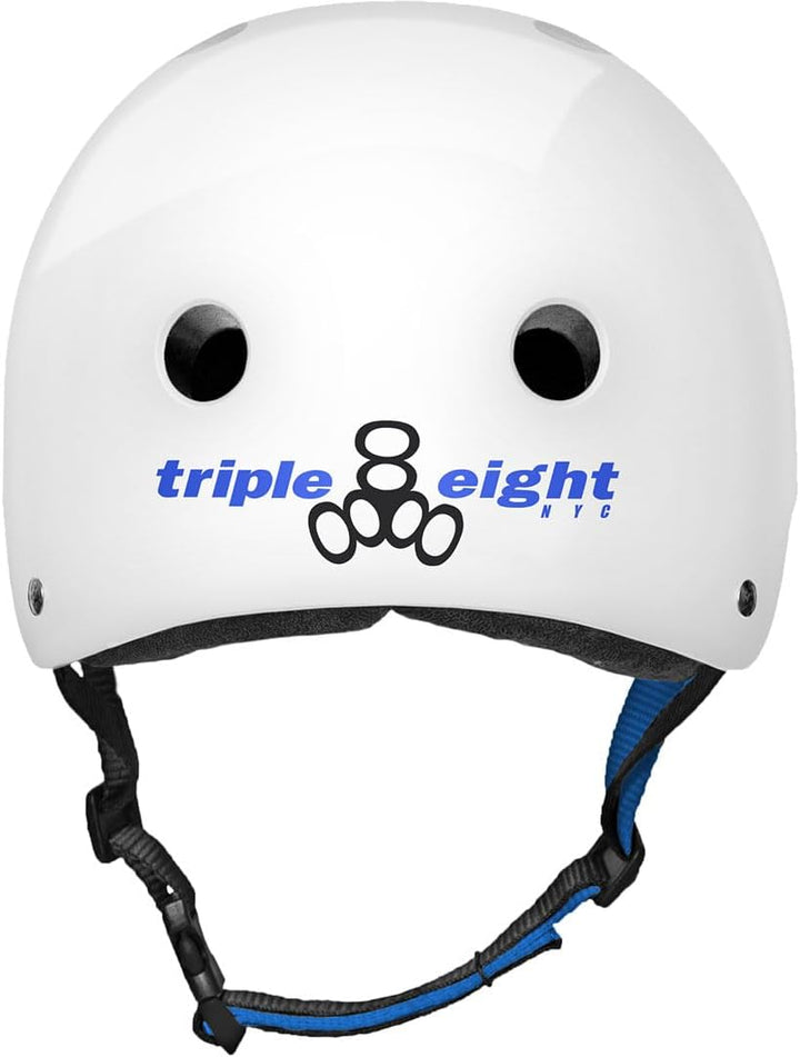 TRIPLE8 Halo Helm 2022 Rubber White, L
