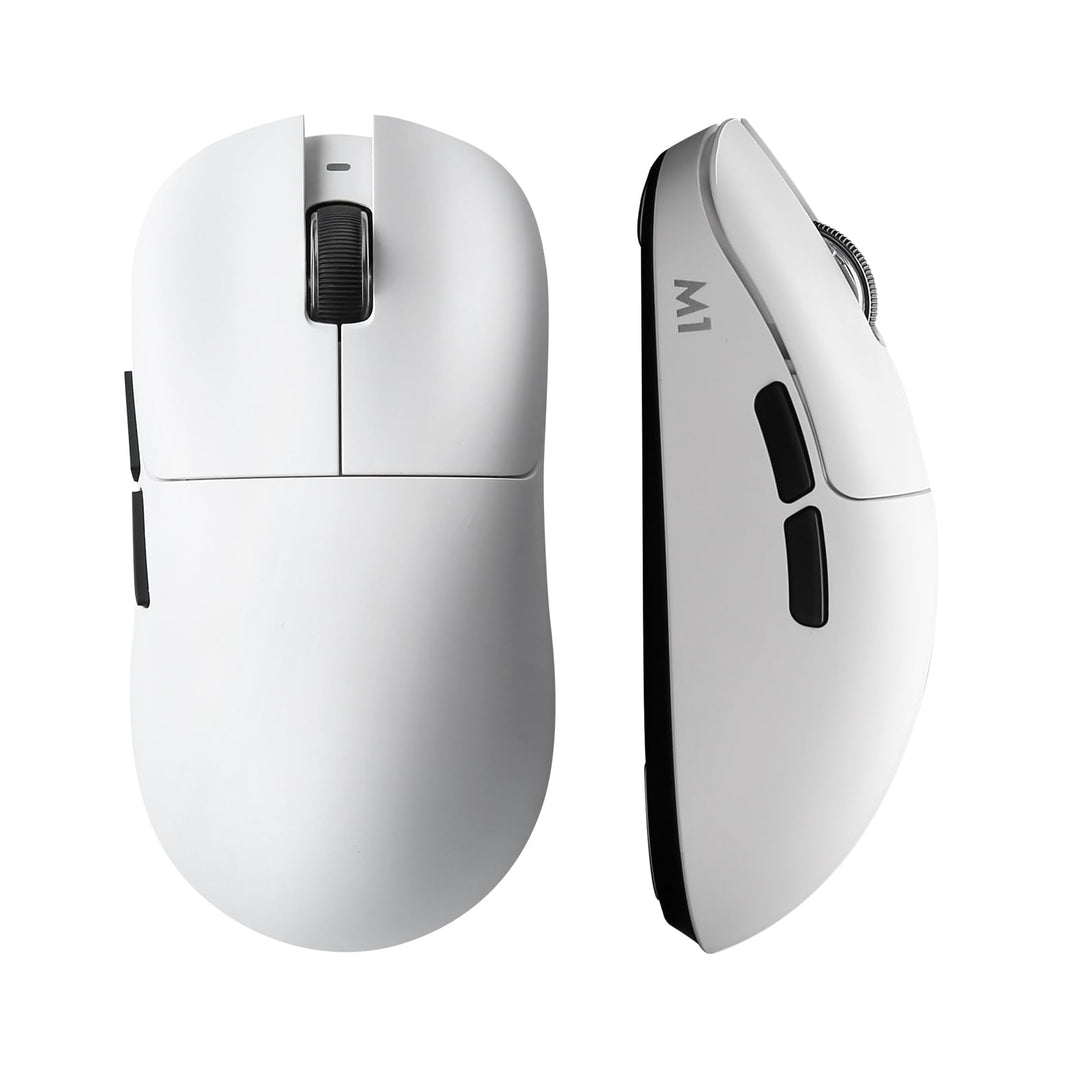 YUNZII M1 Kabellose Gaming-Maus, BT/2.4G Wireless/Wired Ultralight Mouse, PAW3311-Sensor 10000 DPI,