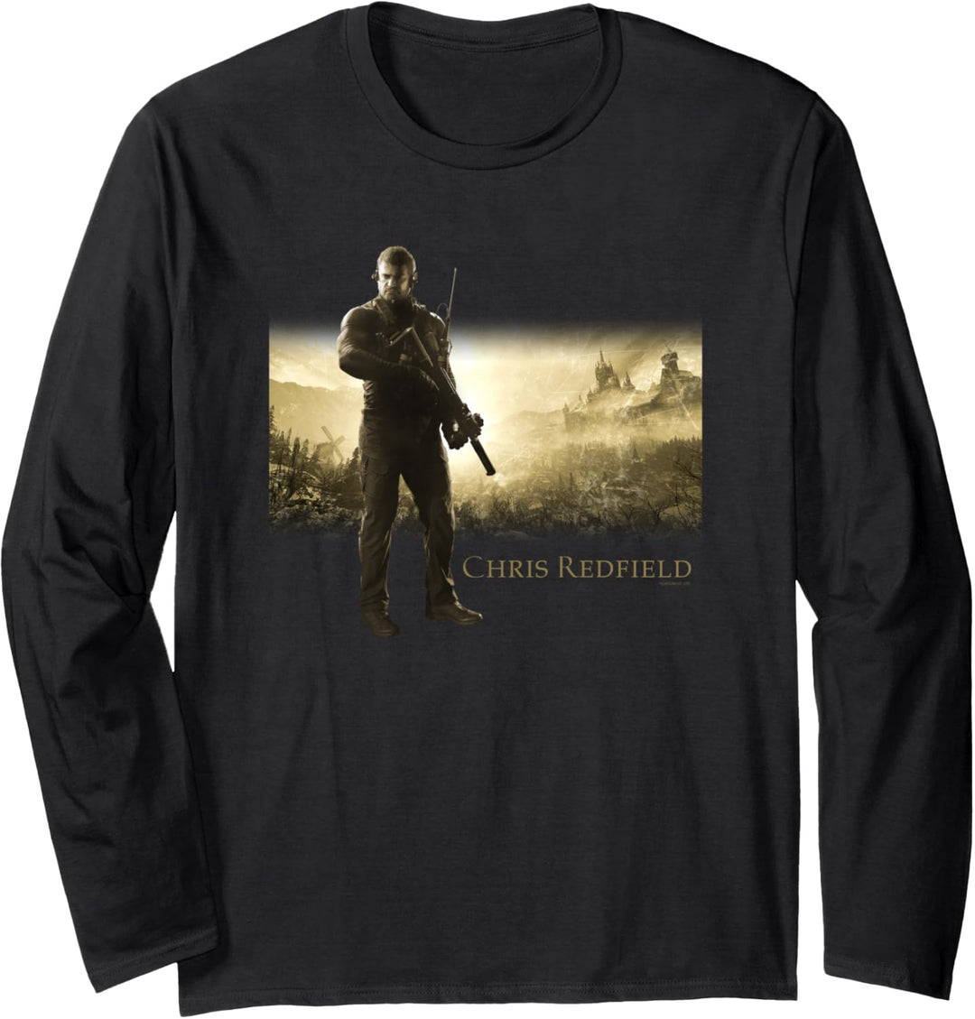 RESIDENT EVIL VILLAGE GOLD EDITION CHRIS Langarmshirt