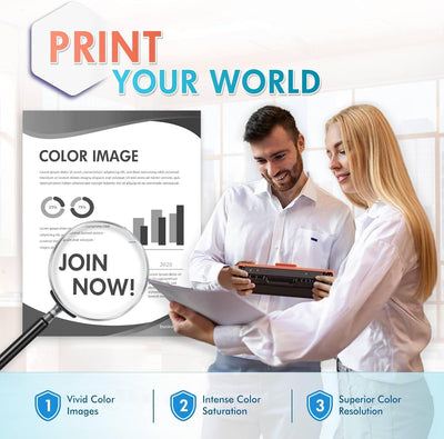 1er-Pack Mit Chip Kompatibel für HP 415A 415X Tonerkartusche als Ersatz für M479fdw Toner Color Lase