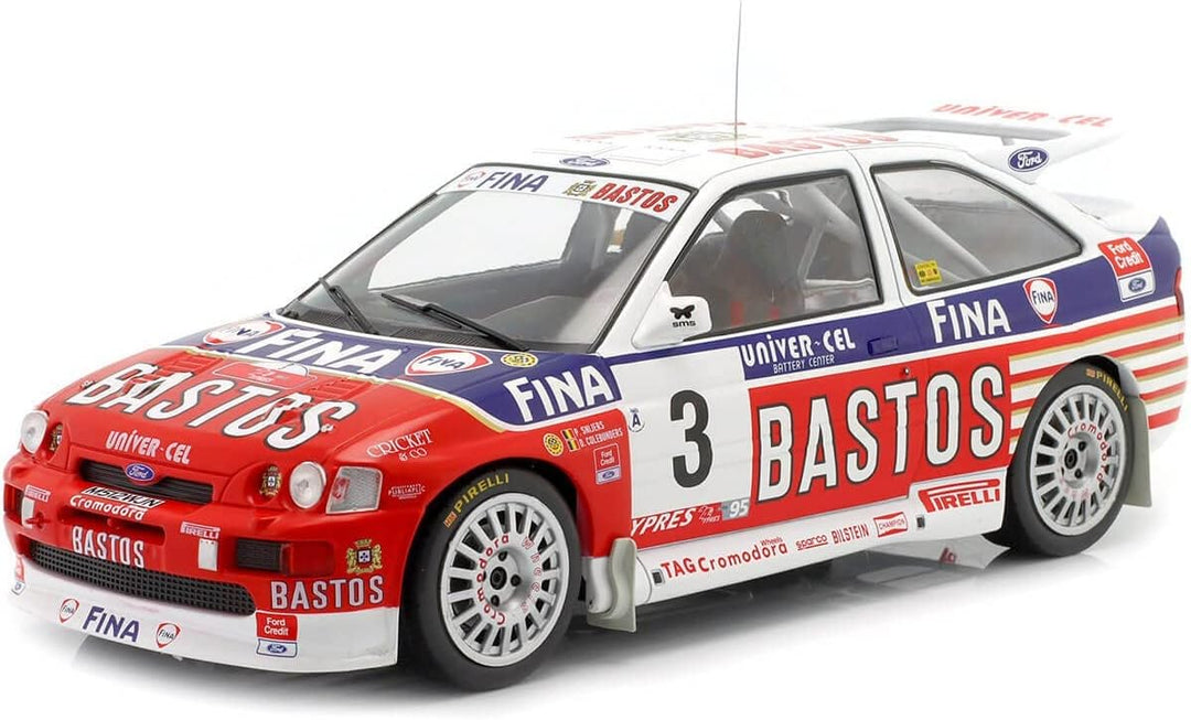 1995 Ford Escort RS Cosworth Nr. 3 Frauen/Colebunders 24h Ypres 1:18 IXO Modelle 18RMC091A