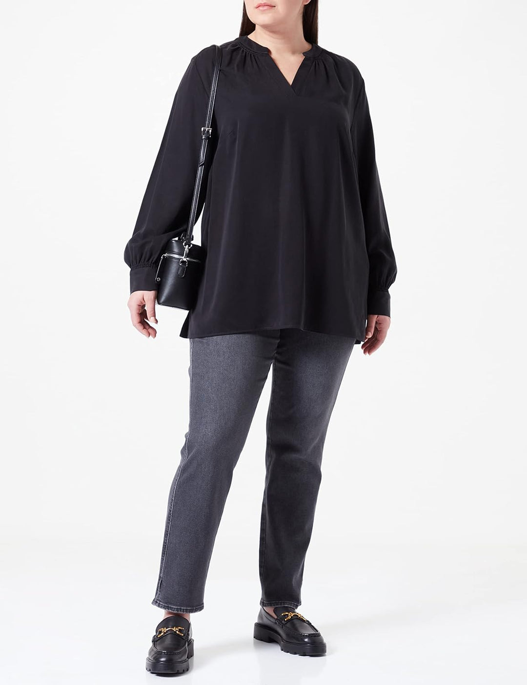TRIANGLE Damen Bluse Langarm