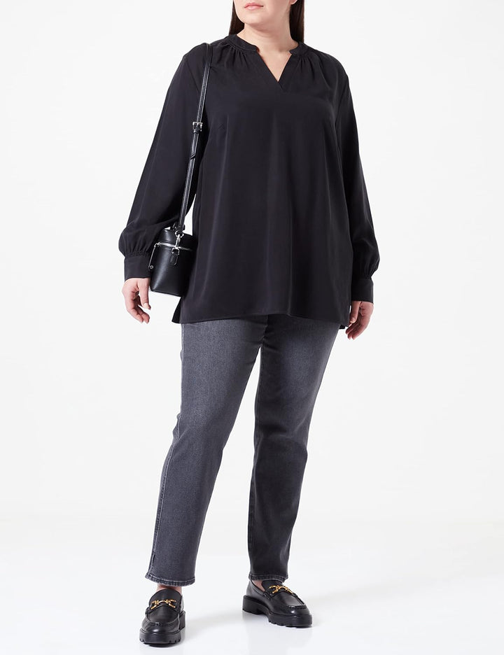 TRIANGLE Damen Bluse Langarm