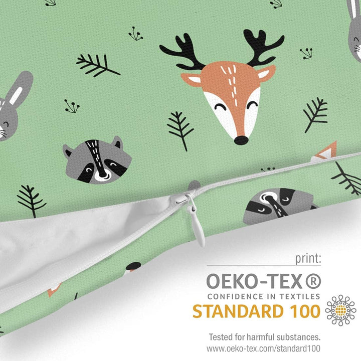 VOID Lustige Tiere Kinder Kissenbezug Kissenhülle Sofakissen Kissen Deko Outdoor-Kissen Dekokissen,