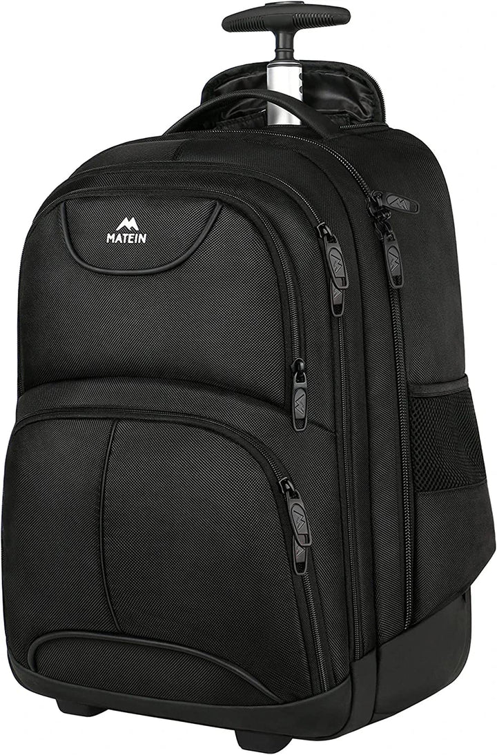 MATEIN Rucksack mit Rollen, Rucksack trolley, 18 Zoll Business Trolley | Gross Rolling Trolley Rucks