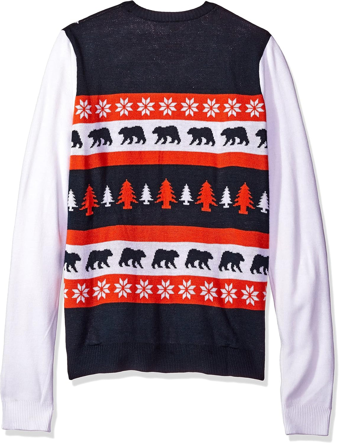 FOCO NFL Wordmark Ugly Sweater Chicago Bears M Wordmark, Chicago Bears M Wordmark