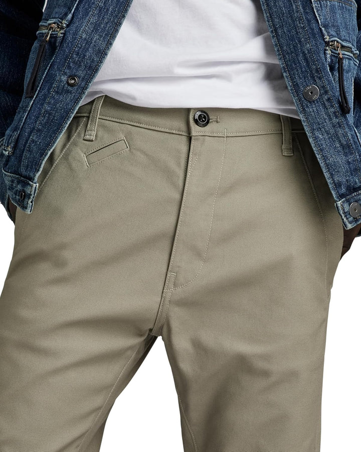 G-Star RAW Herren Hose Bronson 2.0 Slim Chino 32W / 34L Grün (Shamrock D21038-d305-2199), 32W / 34L