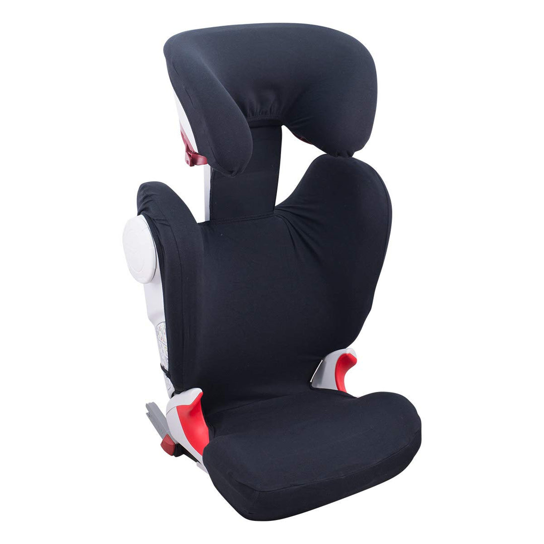 JYOKO Kids Bezug kompatibel mit Römer KIDFIX II XP SICT, kidfix 2 S, Kidfix Z - Line (Black Series,