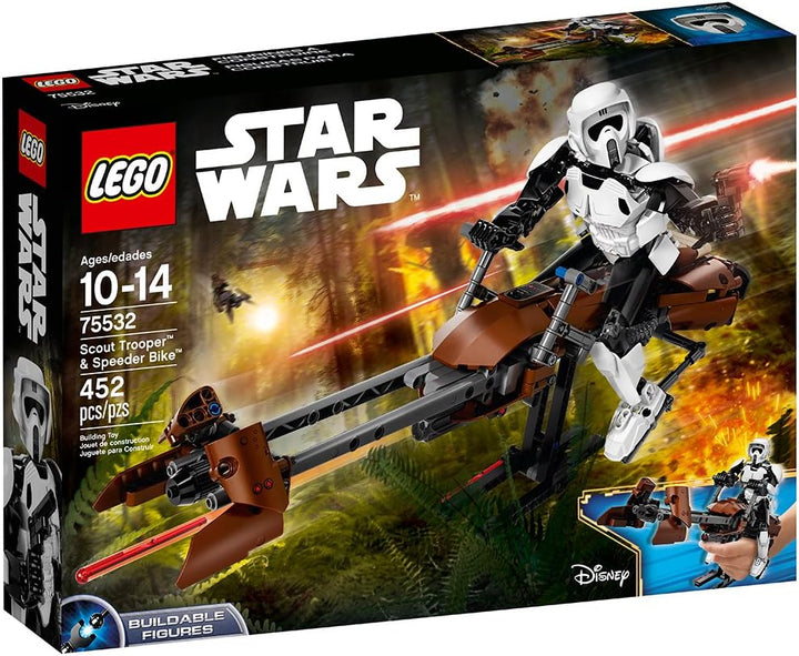 LEGO Star Wars Scout Trooper & Speeder Bike 75532 Building Kit