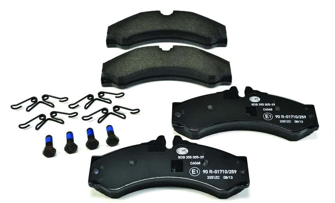 HELLA PAGID 8DB 355 005-391 Bremsbelagsatz - C4068 - Dicke/Stärke: 20mm - Bremssystem: Perrot - für