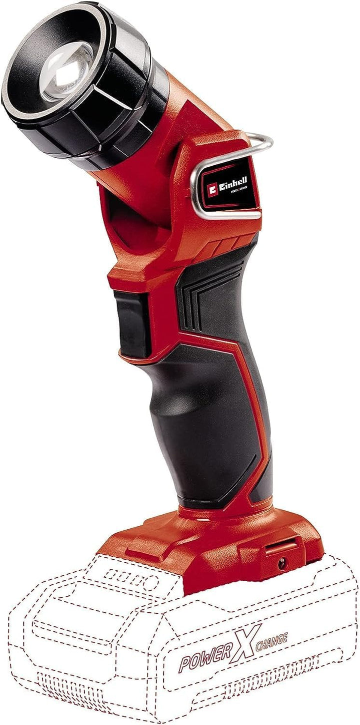 Einhell TE-CL 18 Li H-Solo Akku Lampe (18 V, 1 hochw. CREE LED, schwenkb. Leuchtenkopf, Softgriff, M