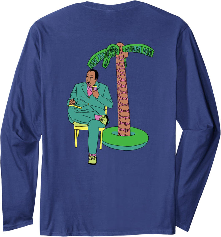 The Office Illustrierte Tropische Stanley Langarmshirt