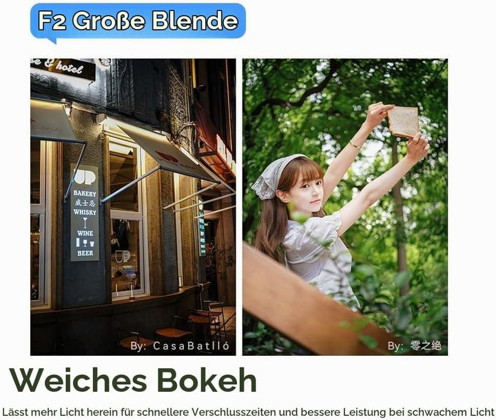 TTARTISAN AF-FFF 40mm F2 FOLL-Rahmen-Autofokus-Objektiv kompatibel mit Sony E-Mount-Kameras Alpha A7