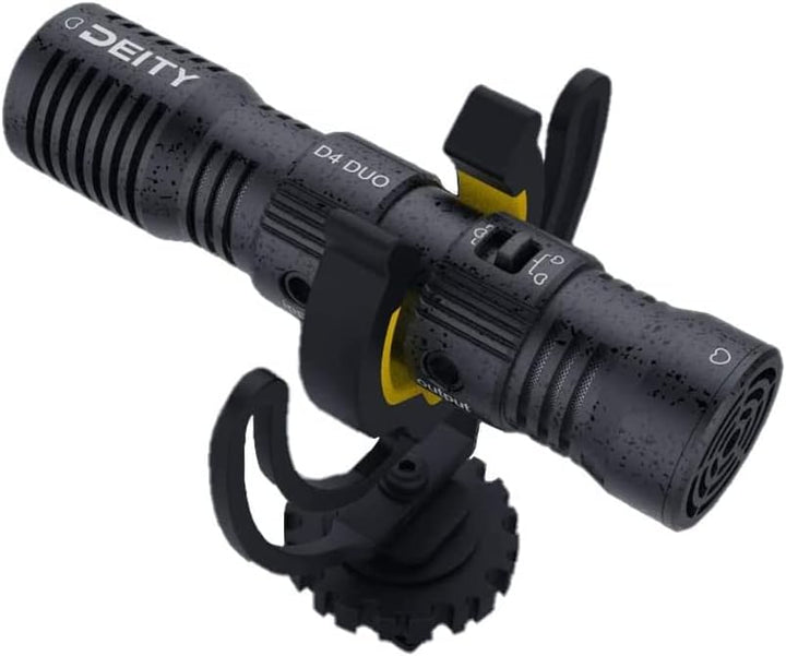 Deity V-Mic D4 Duo Microphone Dual Capsule Microphone On-Camera Portable Microphone for Interview Vl