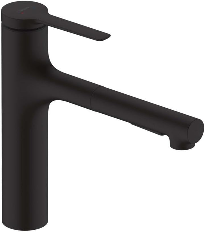 hansgrohe Küchenarmatur Zesis M33, Wasserhahn Küche mit Auslauf Höhe 160 mm, 150° drehbar, ausziehba
