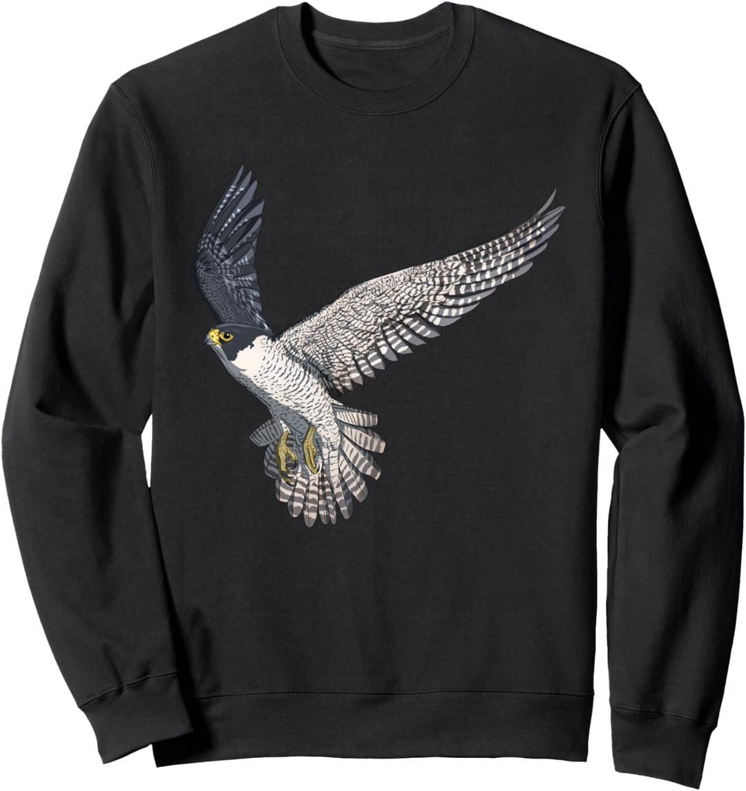 Fliegender Vogel Wanderfalke Sweatshirt