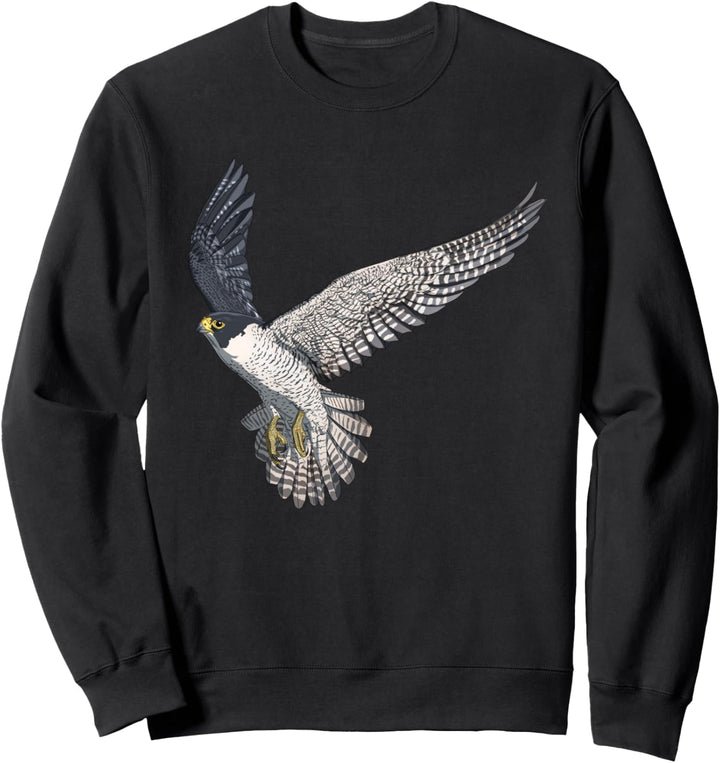 Fliegender Vogel Wanderfalke Sweatshirt