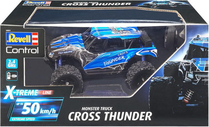 Revell Control X-TREME Monster Truck "Cross Thunder" I RC-Truggy im Massstab 1:18 I Allradantrieb un