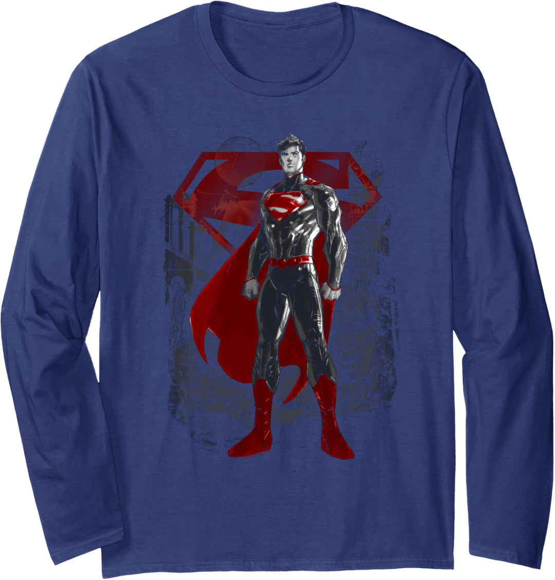 Superman Aftermath Langarmshirt