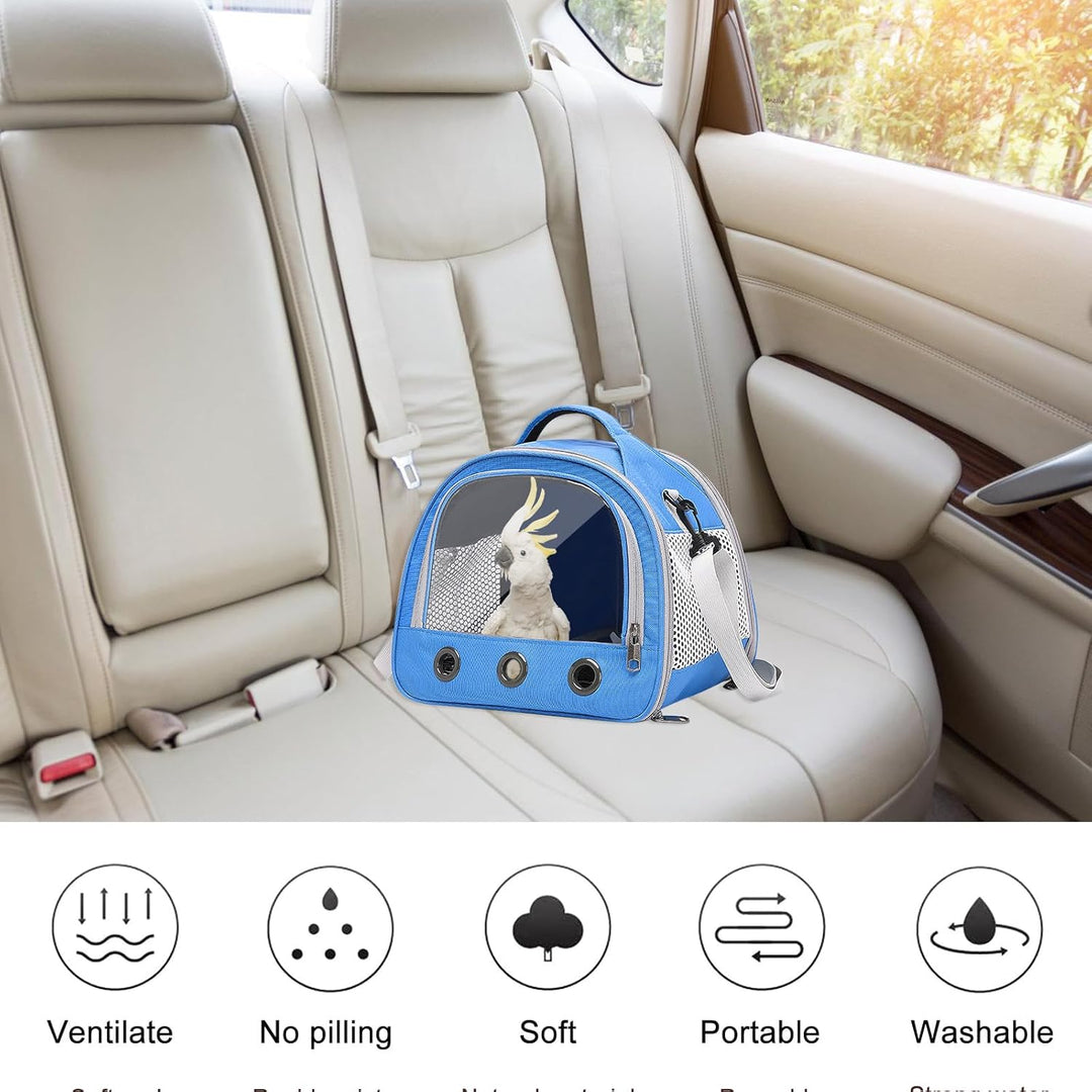 Transportbox für Kleine Haustiere, Kleintier Haustier-Tragetasche, Tragetasche für Katzen und Hunde,