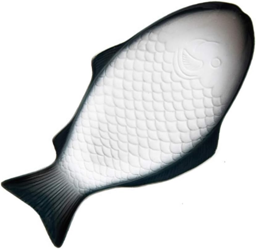 Healeved Servierschalen Fischplattenkeramikgeschirr Kreativer Plattenfischform Fischpfanne für Resta