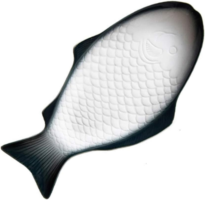 Healeved Servierschalen Fischplattenkeramikgeschirr Kreativer Plattenfischform Fischpfanne für Resta