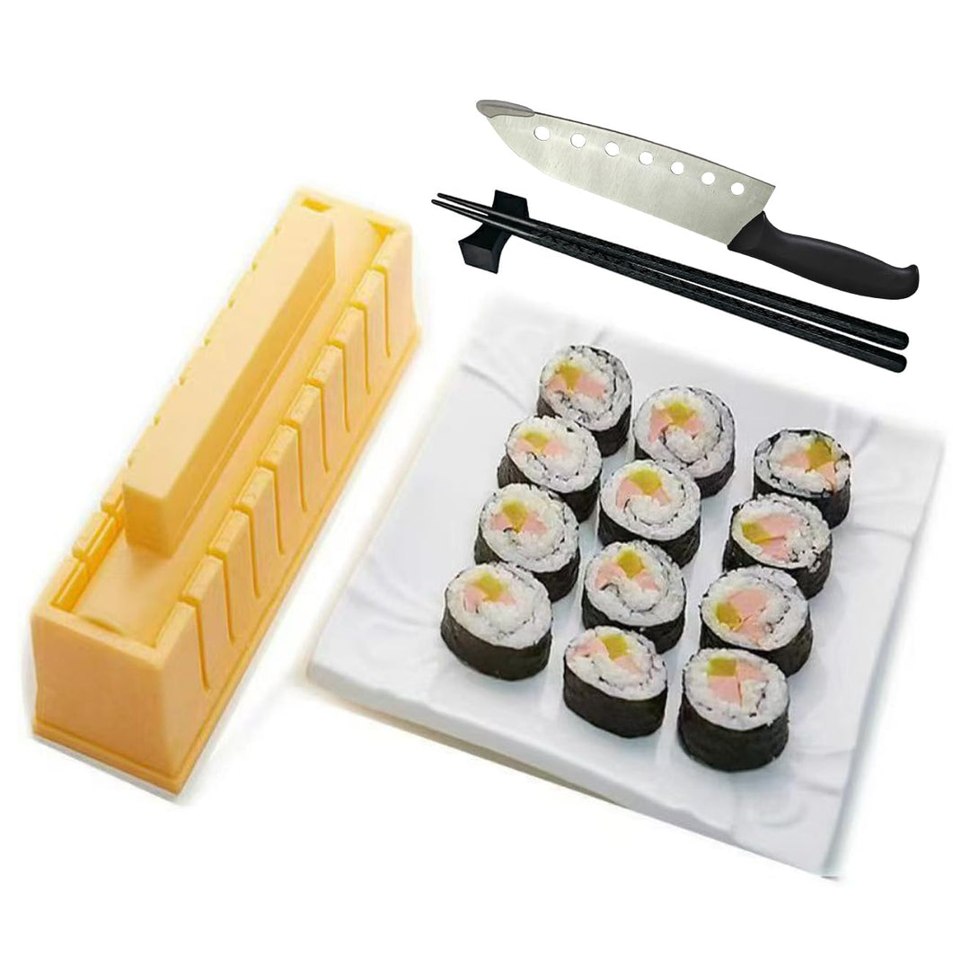YUHE Sushi-Maker, Sushi-DIY-Form-Set – einfaches Sushi-Bastel-Set, Premium-Edition (runde Form), Run