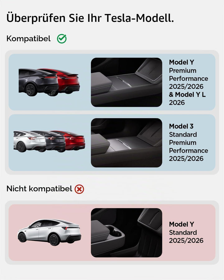 Spigen Auto Kofferraum Organizer für Tesla Model Y Juniper (Nur Premium &amp; Performance 2025 2026), Fr