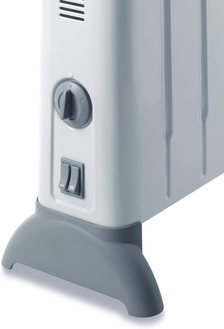 De'Longhi Konvektor HCM2030 - Heizgerät mit 3 Heizstufen für Räume bis 60 m³, Sicherheitsthermostat,