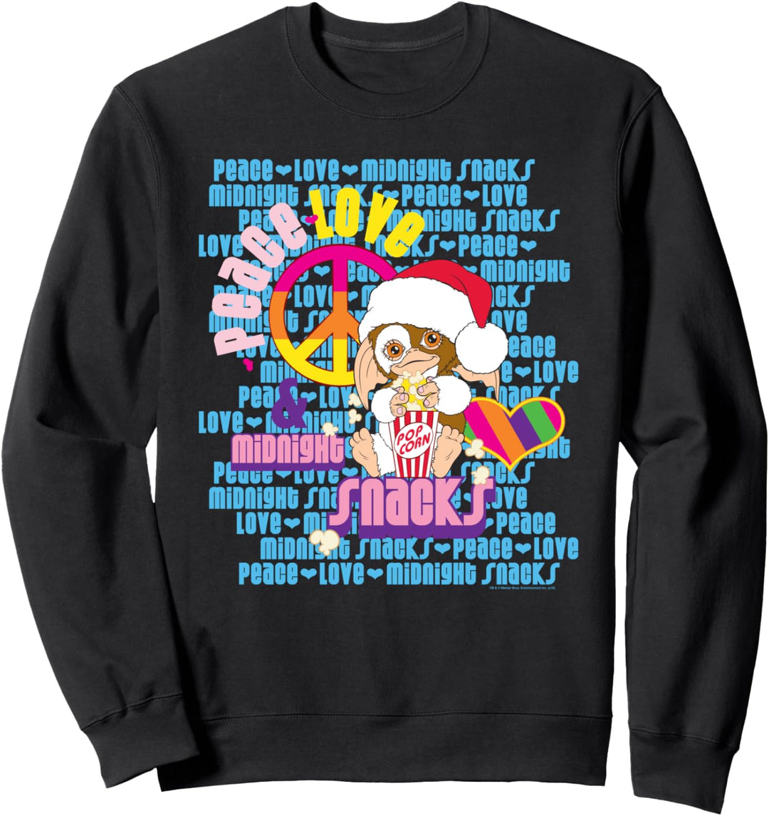 Gremlins Peace Love & Midnight Snacks Sweatshirt