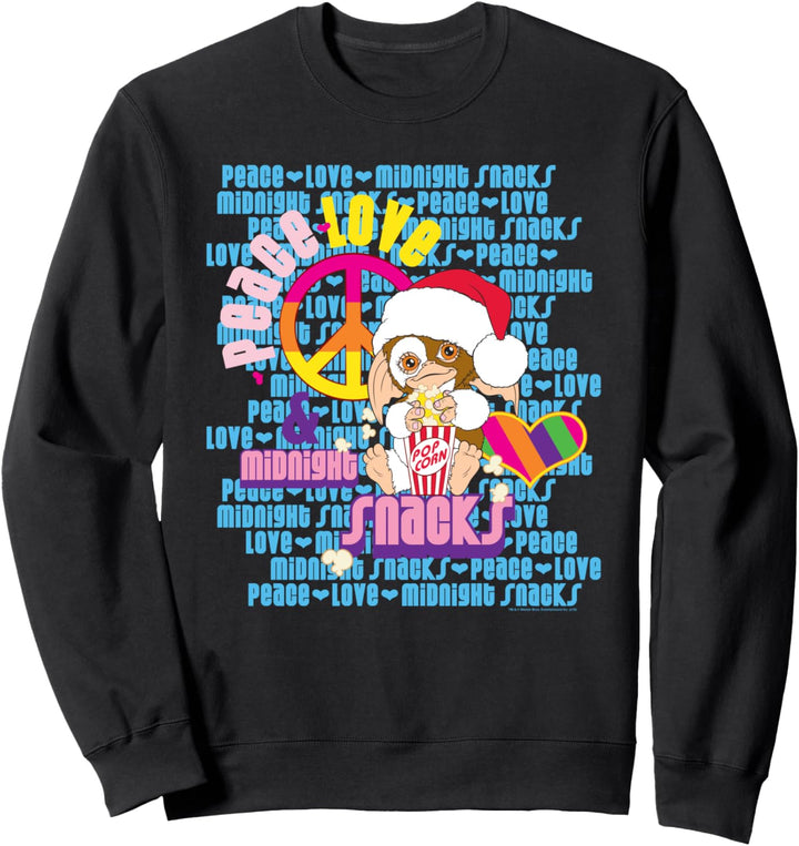 Gremlins Peace Love & Midnight Snacks Sweatshirt
