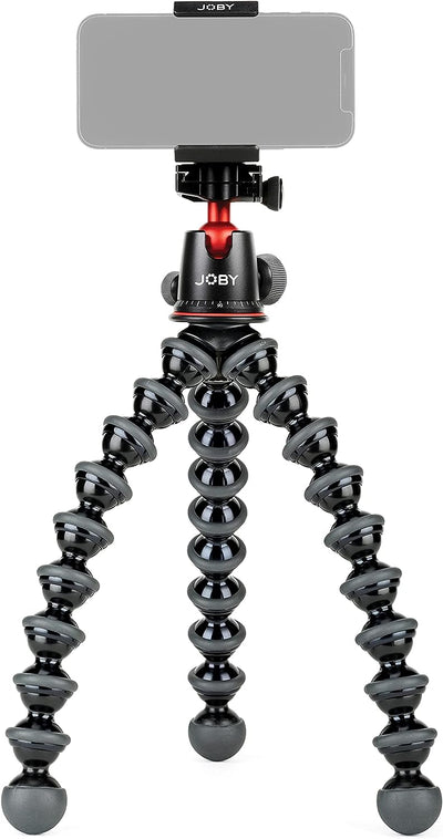 JOBY GorillaPod 5K GripTight Mount PRO Kit. Flexibles Aluminium-Stativ GorillaPod 5K und Kugelkopf 5