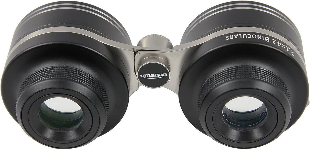 Omegon Astronomie Fernglas 2.1x42 für die Himmelsbeobachtung und Orientierung am Sternenhimmel mit l