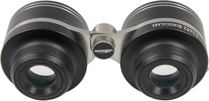 Omegon Astronomie Fernglas 2.1x42 für die Himmelsbeobachtung und Orientierung am Sternenhimmel mit l