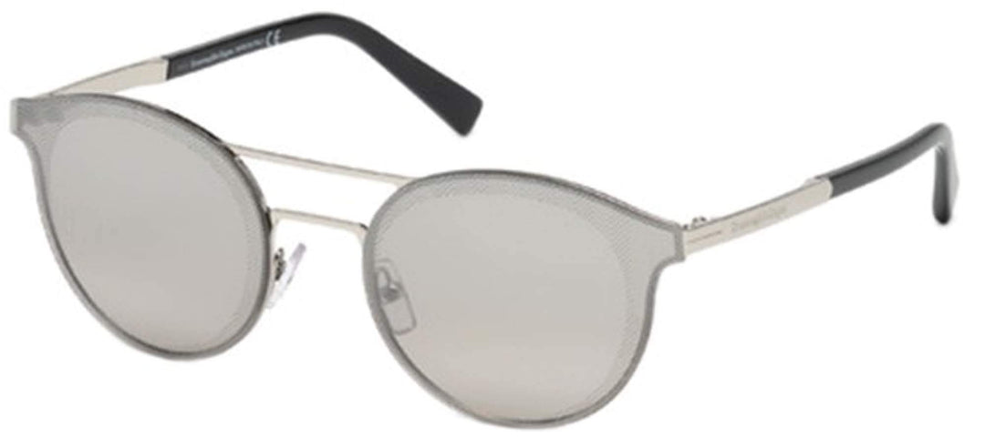 Ermenegildo Zegna Sonnenbrillen EZ0085 Shiny Palladium/Grey 60/19/140 Damen