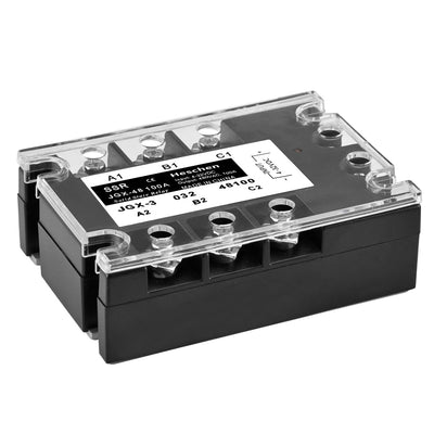 Heschen 3-Phasen-Halbleiterrelais JGX-33100A 3,5-32 V DC Eingang 480 V AC 100 A Ausgang