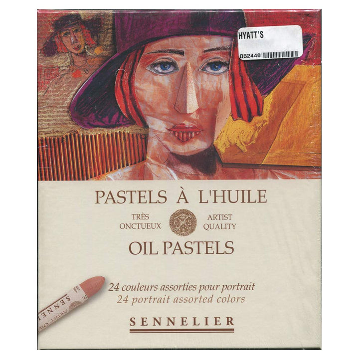SENNELIER Kartonöl Pastell Set, 24 Stück, Hochformat 24 stück (1er Pack) Porträt, 24 stück (1er Pack