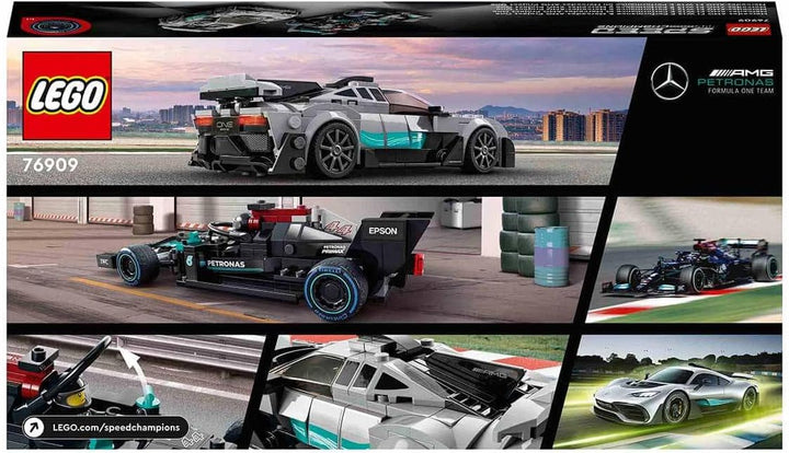 LEGO Speed Champions - 76909 Mercedes-AMG F1 W12 E Performance & Mercedes-AMG Project One
