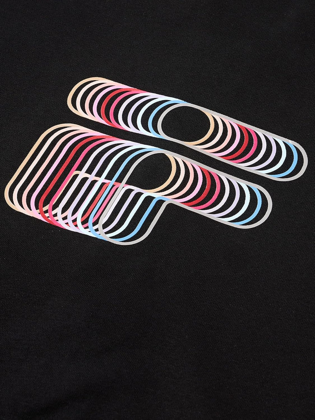 FILA Mädchen Stralen Graphic Logo Hooded Sweat Kapuzenjacke 158-164 Schwarz, 158-164 Schwarz