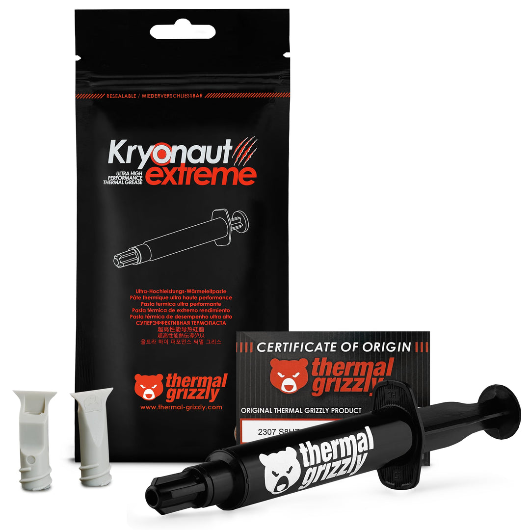 Thermal Grizzly - Kryonaut Extreme - 6 Gramm - Hochleistungsfähige Wärmeleitpaste - Für Maximale Wär