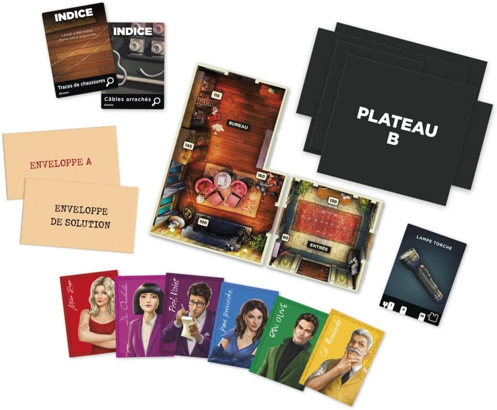 Hasbro CLUEDO Escape Tudor Manor - French Version Frankreich Multi, Frankreich Multi