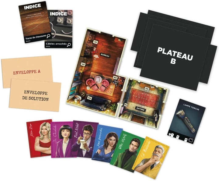 Hasbro CLUEDO Escape Tudor Manor - French Version Frankreich Multi, Frankreich Multi