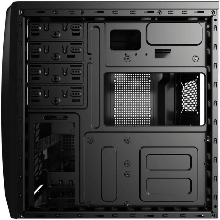 Aerocool CS1102 - Computergehäuse für PC (Halb-Turm ATX, 7 Steckplätze, USB 3.0/2.0, Audio HD), Farb
