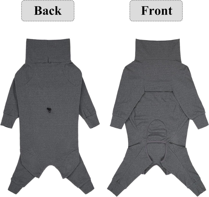 Hundepullover Fleece Hundemantel mit Beinen Grosse Mittelgrosse Hunde Fleecejacke Wintermantel Hund