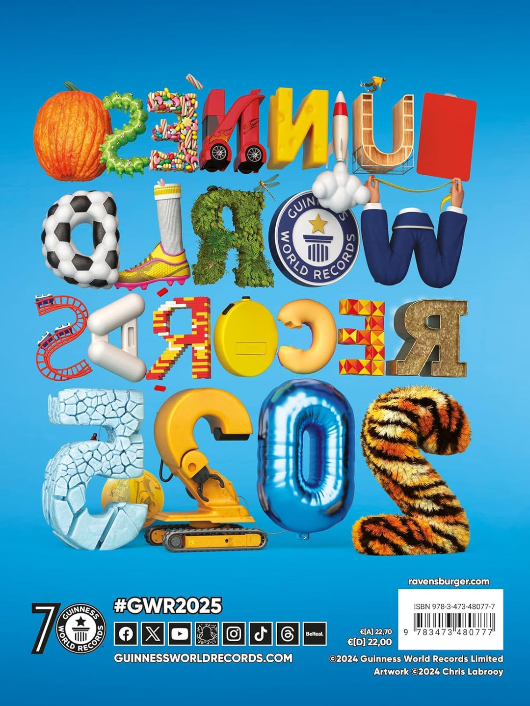 GUINNESS WORLD RECORDS 2025: Das beliebte Rekorde-Buch für Kinder und Erwachsene, Kinderbuch ab 8 Ja