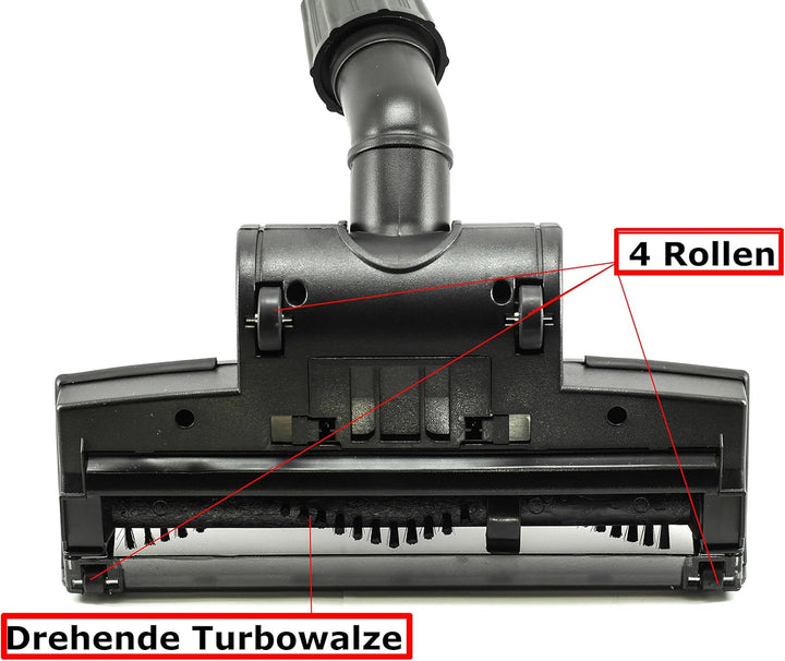 Turbodüse Turbo Bodendüse Staubsauger zb für Siemens VSQ8SEN72C Q 8.0 VSQ5X12M1 Q 5.0 extraklasse FC