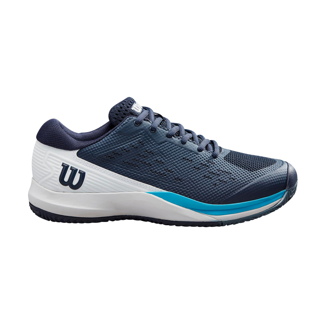 Wilson Herren Rush Pro Ace Tennisschuh 40 EU Navy Blazer White Blue Atoll, 40 EU Navy Blazer White B