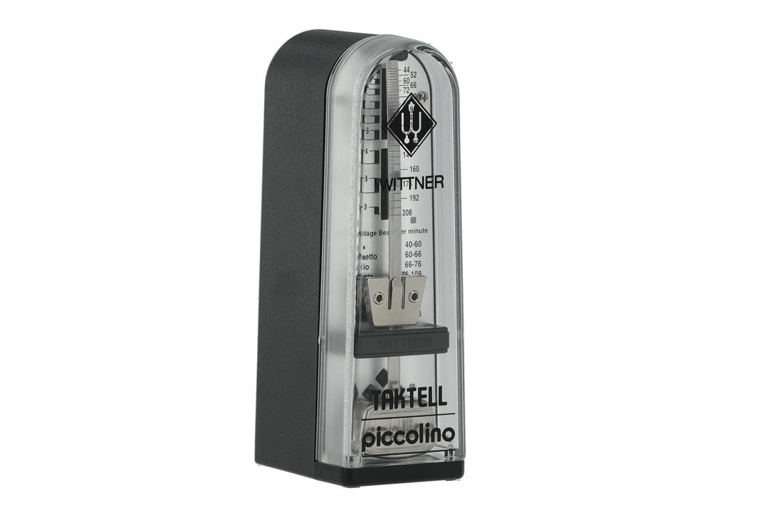 Wittner Metronom 890161 Kunststoffgehäuse ohne Glocke Taktell Piccolino schwarz, schwarz