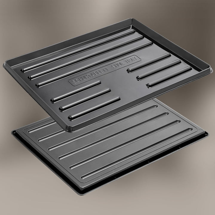 KOTARBAU® Schuhabtropfschale - 60 x 40 cm - Abtropfmatte für nasse Schuhe - Schuhablage für Herbst &amp;